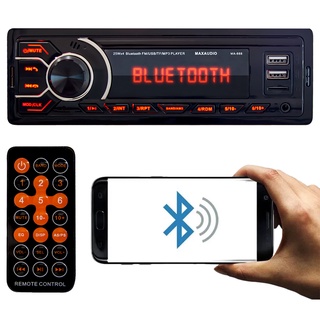 Auto Radio Som para Carro Automotivo Com Bluetooth Mp3 Radio Fm/Am 2 Usb Pendrive
