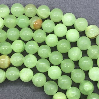 Verde Jade Chalcedônia Contas De Pedra Redonda 4-12mm Gemstone Soltos Spacer Jóias Diy (3)