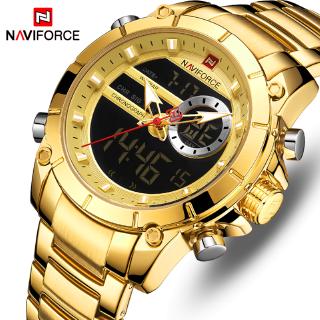 NAVIFORCE Original Men's Sport Watches Quartz Chronograph Watch Relogio Masculino