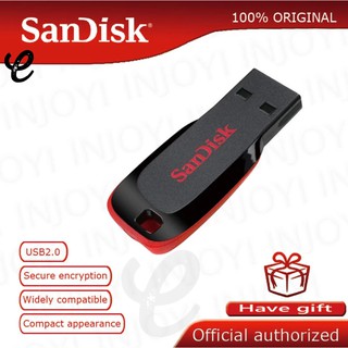 Sandisk USB 8GB 16GB 32GB 64GB Cruzer Lâmina 2.0 Flash Pen Drive (1)