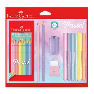 Kit pastel com 11 itens KIT/PASTEL - Faber-Castell