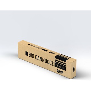 Canudo 100% Biodegradavel De Macarrão Bio Cannuce Perocco