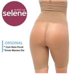 Cinta Shorts Modelador Cos Alto C/ Silicone Selene Alta Comp