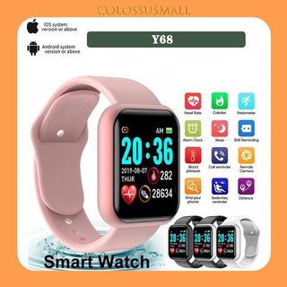 Relógio Smart Watch Y68 / D20 Bluetooth Usb Com Monitor De Frequência Cardíaca Promoção