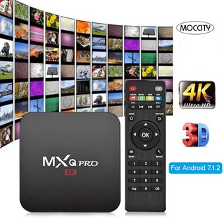 (Moccity In @ - @ Stockprody 1 + 8gb Hd Wifi Hdmi Smart Tv Box Set-Top Media Player Para Android 7.1 Os
