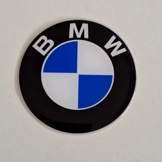 Adesivo Logo Bmw Resina Italiana 2,5 X 2,5 cm