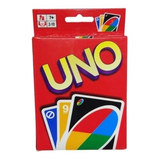 jogo de cartas UNO Jogo Uno Cartas - Jogo Uno - 114 unidades de cartas no formato 56 mm x 87 mm