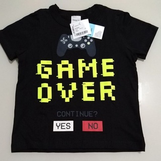 Camiseta masculina infantil gamer rovitex Trick Nick Premium em 100% algodão disponível nos tamanhos 1, 2,3,4,6 e 8. (2)