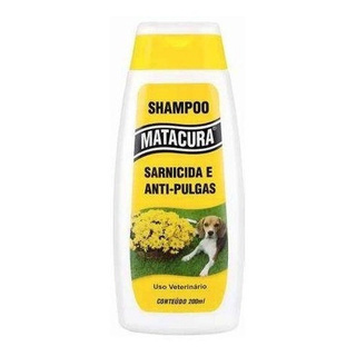 Shampoo Matacura - Sarnicida E Antipulgas - 200ml -