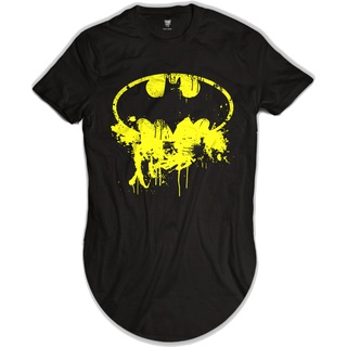 Camiseta Longline Batman Super Hero DC Comics