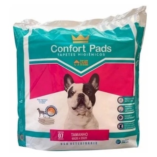 tapete higienico para cães confort pads 7 unidades