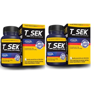 Kit com 2 T-Sek (30 doses) Power Supplements Emagreça com Saúde