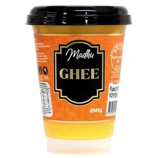 Manteiga Ghee Original 180g Clarificada Zero Lactose - Madhu