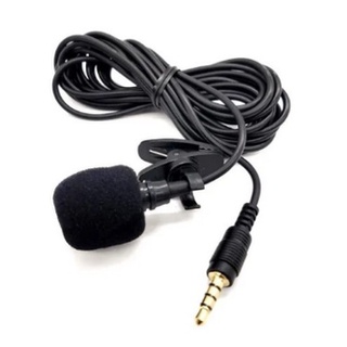 Microfone Lapela Profissional Celular/Desktop/Notbook P3 Aux 3,5 Stereo 1,5m