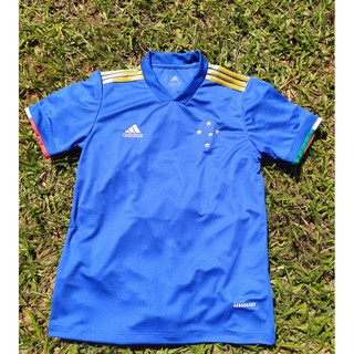 Camisa Cruzeiro Centenário 2021/2022 Azul Masculina