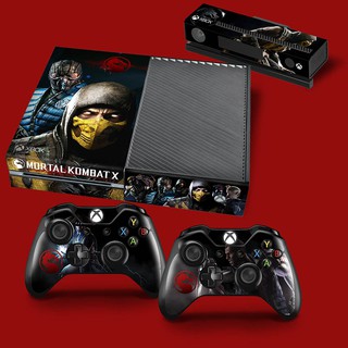 Skin Xbox One Adesivo Mortal Kombat X 10