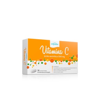 Vitamina C - Melhora a Qualidade da Pele - 30 Comprimidos - Equaliv