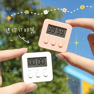 【Estoque pronto】 Inklink Mini Cronômetro Eletrônico Fofo Aluno Gerente de Tempo de Aprendizagem Lembrete de Cozinha Relógio de Contagem Regressiva Cronômetro Digital (3)