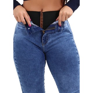 Calca Super Lipo Sawary Jeans Cintura Alta Original melhor preço