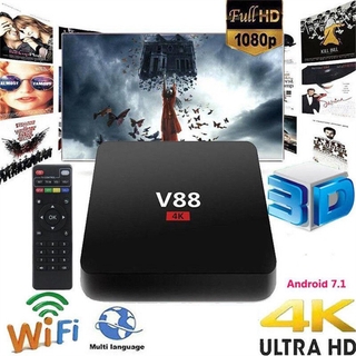 V88-Android Caixa Smart Tv Wifi Media Player 4k Rk3229 2g + 16g (3)
