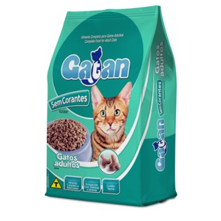 Ração em conta, Ração barata, Comida para gato, Gatan sem corantes 3kg A granel saquinho transparente