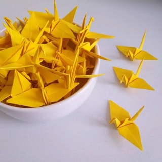 20 Unidades Origami/Dobradura Tsuru (MINI) + brinde