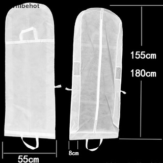 [WBHOT] Wedding Dress Dust Cover Gown Dustproof Cover Foldable Clothes Storage Bags [Hotsale] (4)