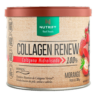 Collagen Renew Hidrolisado Nutrify 300g - Colágeno Verisol