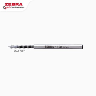 Zebra F Caneta Refil / Refil Zebra F Pen 0.7 Azul E Preto / Zebra Refil 0.7