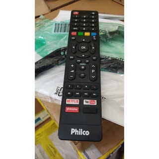 Controle remoto universal Tv Philco Smart 4k Tecla Netflix Globo Play You Tube
