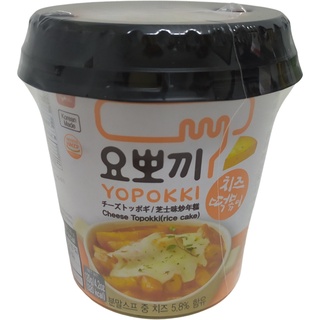 Macarrão coreano Topokki Cheese, cup 120g