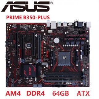 Segunda Mão ● Spot ASUS PRIME B350-PLUS AM4 DDR4 USB3.0 32GB B350 jgpd