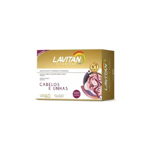 Lavitan Hair Cabelos E Unha 60 Cápsulas Envio Imediato (1)