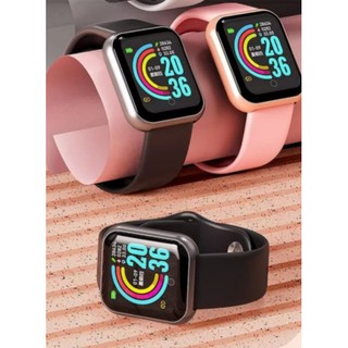 🔥Promotion🔥Y68 D20 Relógio Smart Watch com Bluetooth USB com Monitor Cardíaco Smartwatch + BRINDE