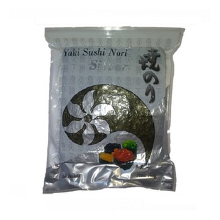 Alga Nori Prata Temaki Yaki Sushi Tai-Chi 50 Folhas - Nature Alimentos