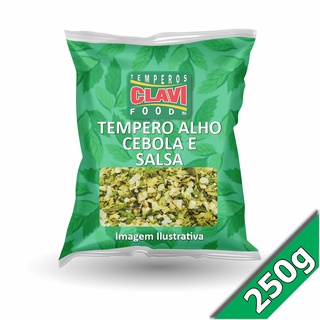 Tempero Alho Cebola Salsa Desidratado 250g Premium Alta Qualidade