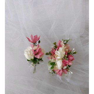 flor de lapela rose, corsage rose, casamento, noivo, noiva, pulseira de flor, pulseira para madrinha, flor de lapela para noivo, flor de lapela para padrinhos (3)