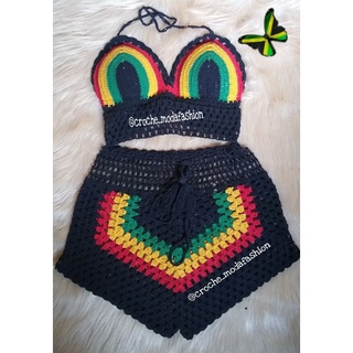 conjunto croche Jamaica
