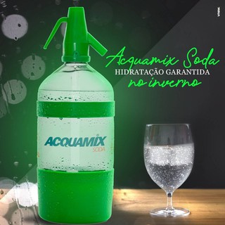 Kit Com 2 Água Com Gás Acquamix Soda 1,5 Litros -para soda italiana (4)