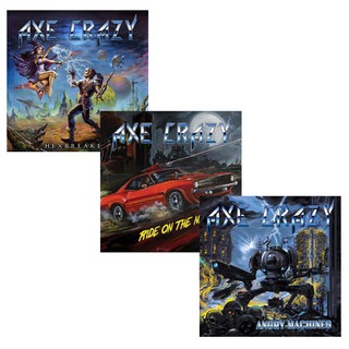 Axe Crazy Angry Machines Hexbreaker Ride On The Night 3 Cds