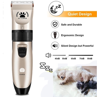 Pet Dogs Hair Clipper Cutter Grooming Cat Hair Trimmer Remover Electrical Pets Cut Machine Shaver Razor Electric Scissor