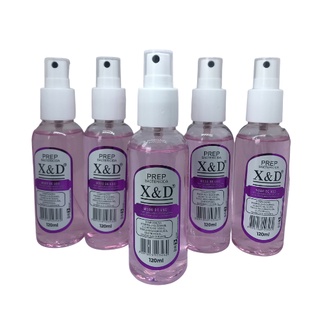5 Prep X&D Profissional Bactericida Spray Higiene Unha 120Ml