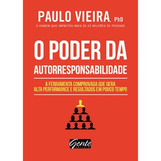 O poder da Autorresponsabilidade - Livro de bolso - NOVO e lacrado - Paulo Vieira