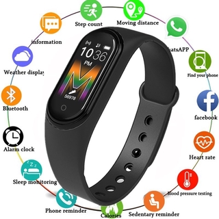 Smartband M5 Bluetooth 4.2 Com Monitor De Pressão Arterial E Rastreador Fitness