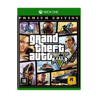 Jogo Xbox One GTA V Remastered Premium Edition Grand Theft Auto V Xbox One Mídia Física Lacrado