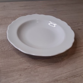 Pratos de jantar ceramica prato fundo pequeno arredondado 21,0cm -1 unidade (3)