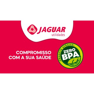 Porta Mantimentos Com 5 Peças 5,1 LTS / 3,2 LTS / 1,6 LTS / 970ml / 600ml Redondo Plastico Color , Porta Mantimento - Jaguar (8)