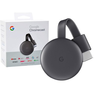 Google Chromecast 3 ORIGINAL Terceira Geração Full Hd Preto 3rd Generation Importado dos Estados Unidos