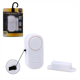 Alarme Sensor sem Fio Porta Magnético Sonoro Segurança Casa bateria