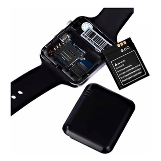 Relogio Smartwatch A1 Camera Bluetooth Smartband - PRETO (6)